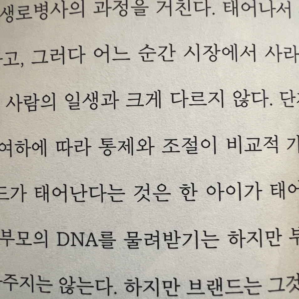 본문 명조체가 궁금합니다.